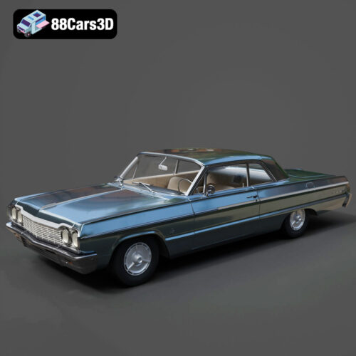 Chevrolet Impala 1964 3D Model
