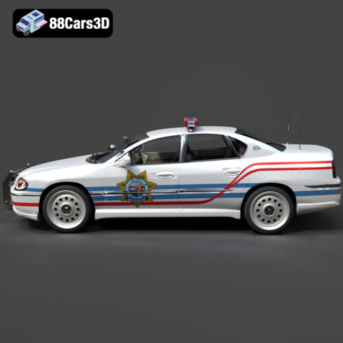 Chevrolet Impala Highway Patrol 3D Model