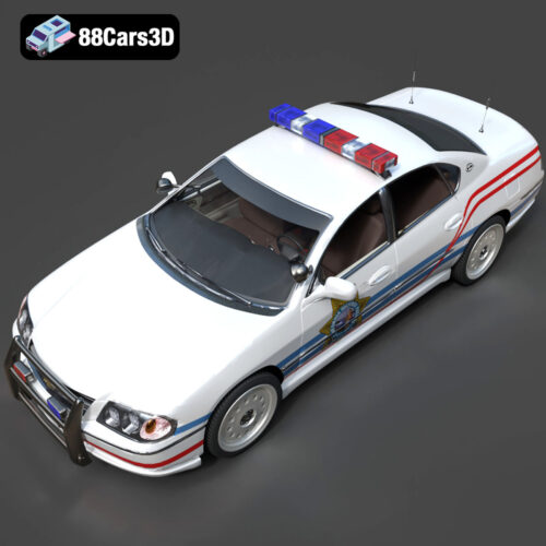 Chevrolet Impala Highway Patrol 3D Model