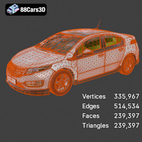 Chevrolet_Volt_2010-008 Chevrolet Volt 3D Model