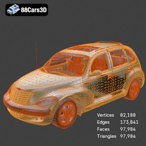 Chrysler PT Cruiser 3D Model