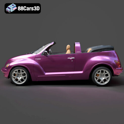 Chrysler PT Cruiser Convertible 3D Model