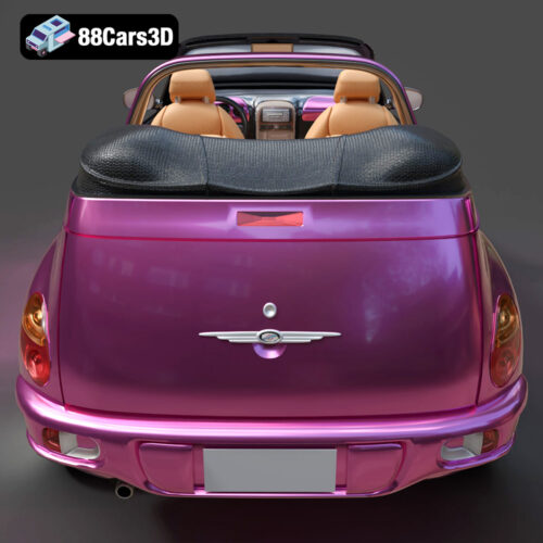 Chrysler PT Cruiser Convertible 3D Model