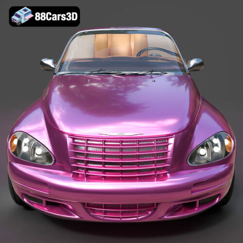 Chrysler PT Cruiser Convertible 3D Model