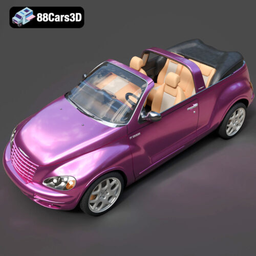 Chrysler PT Cruiser Convertible 3D Model