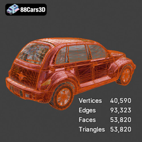 Chrysler PT Cruiser 3D Model