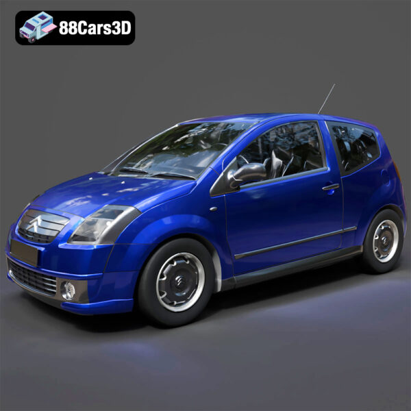 Citroen C2 3D Model