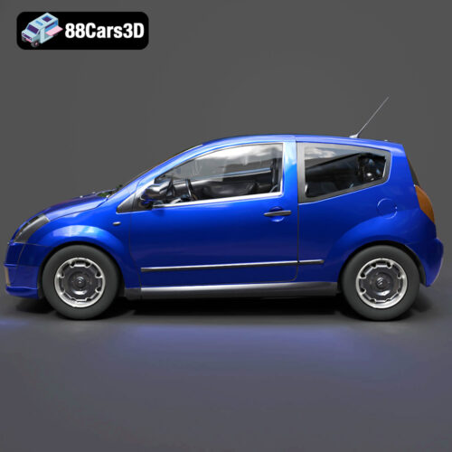 Citroen C2 3D Model