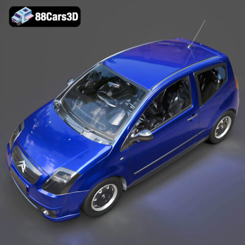 Citroen C2 3D Model