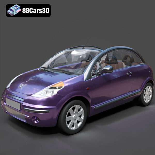 Citroen C3 Pluriel 2004 3D Model