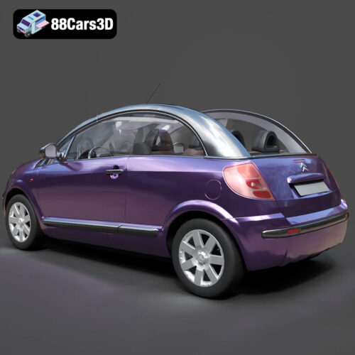 Citroen C3 Pluriel 2004 3D Model