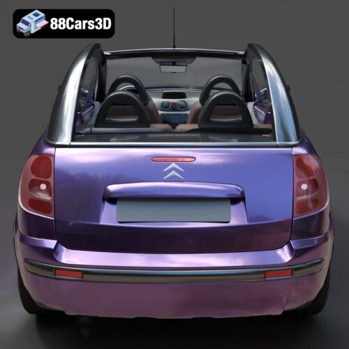 Citroen C3 Pluriel 2004 3D Model