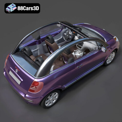 Citroen C3 Pluriel 2004 3D Model