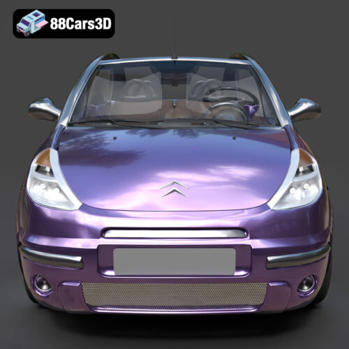 Citroen C3 Pluriel 2004 3D Model