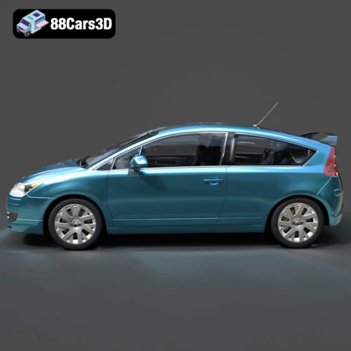 Citroen C4 2006 3D Model