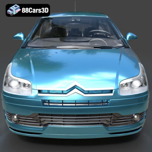 Citroen C4 2006 3D Model