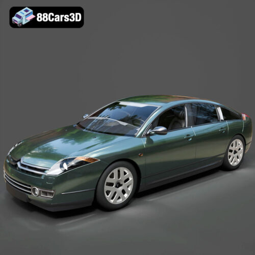 Citroen C6 2007 3D Model
