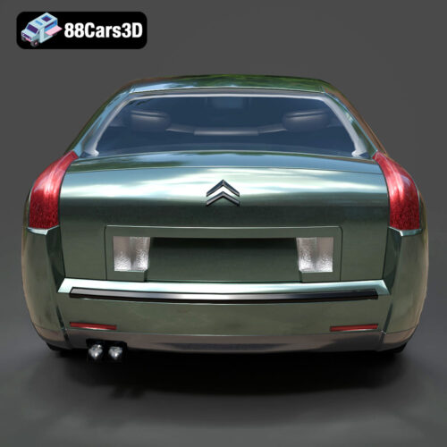 Citroen C6 2007 3D Model