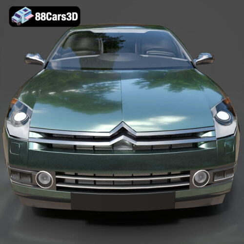 Citroen C6 2007 3D Model