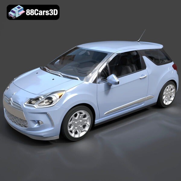 Citroën DS3 3D Model