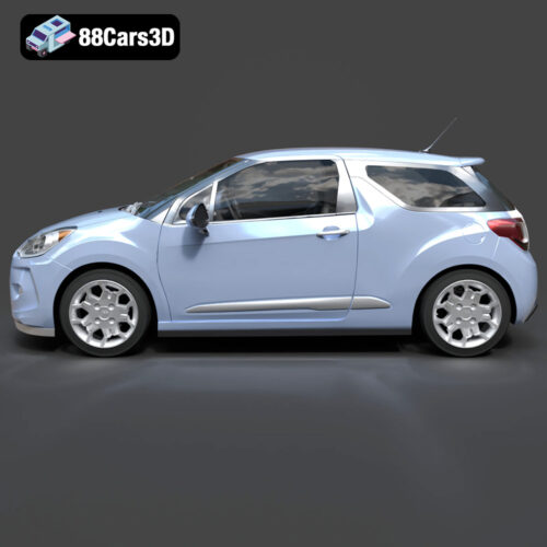 Citroën DS3 3D Model