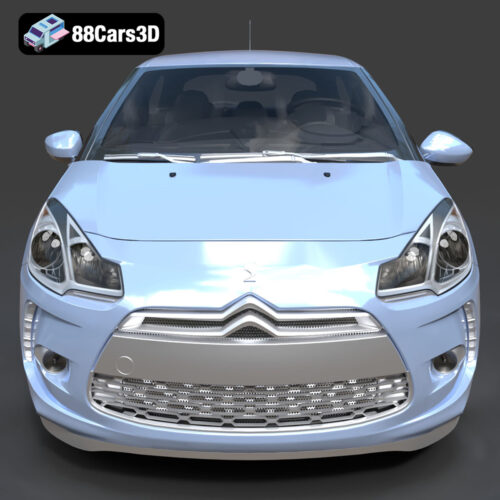 Citroën DS3 3D Model
