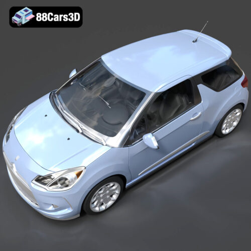 Citroën DS3 3D Model