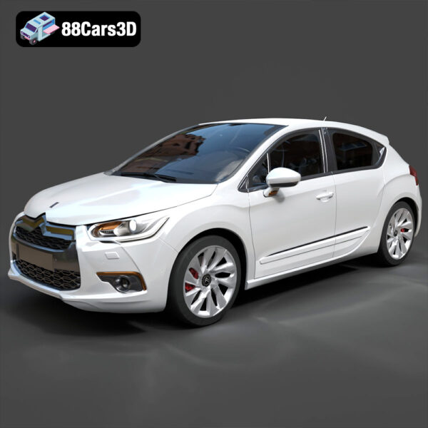 Citroën DS4 2011 3D Model