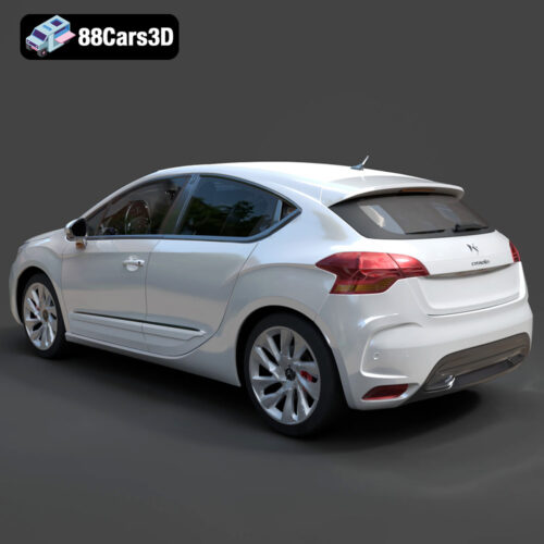 Citroën DS4 2011 3D Model