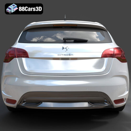 Citroën DS4 2011 3D Model