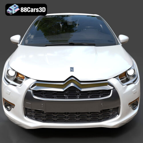 Citroën DS4 2011 3D Model