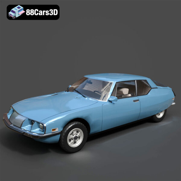 Citroën SM 3D Model