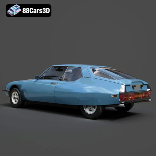 Citroën SM 3D Model