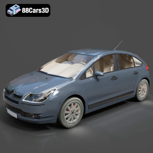 Citroen C4 MAX4 3D Model