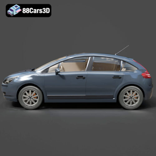 Citroen C4 MAX4 3D Model