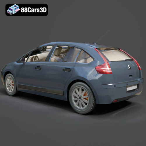 Citroen C4 MAX4 3D Model