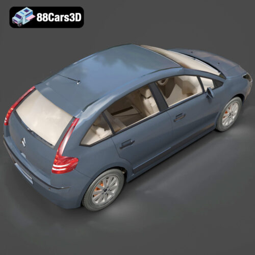 Citroen C4 MAX4 3D Model