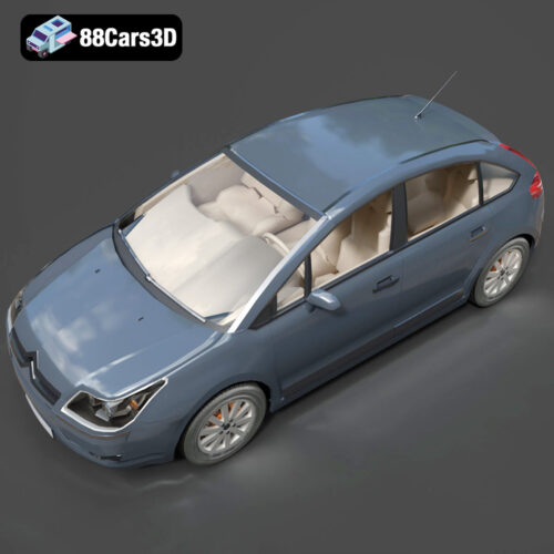 Citroen C4 MAX4 3D Model