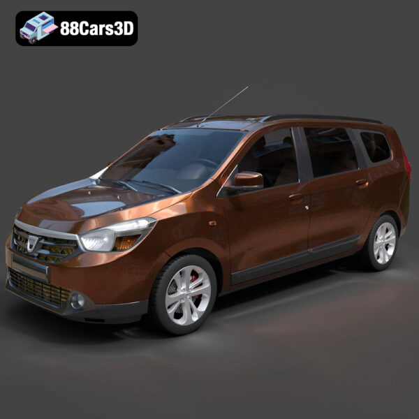 Dacia Lodgy 3D Model