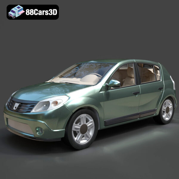Dacia Sandero 3D Model
