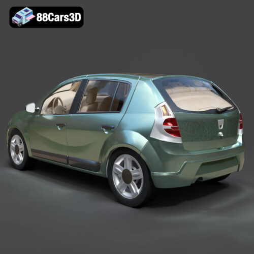 Dacia Sandero 3D Model