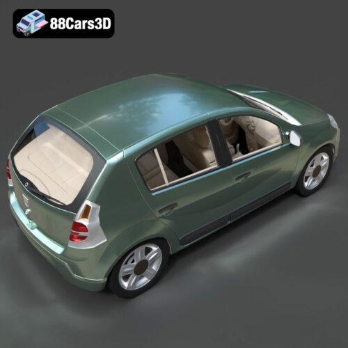 Dacia Sandero 3D Model