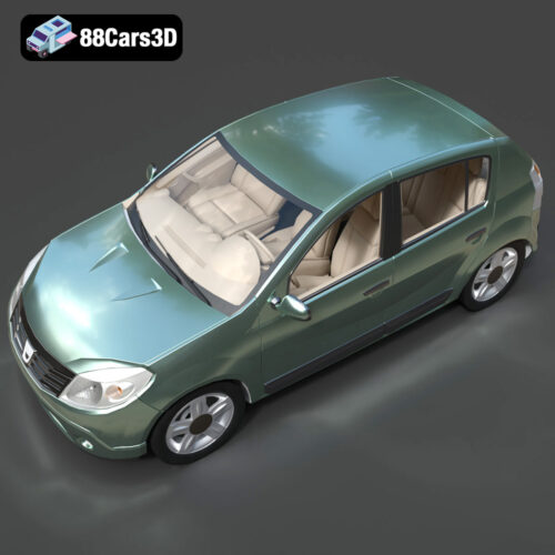 Dacia Sandero 3D Model