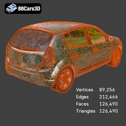 Dacia Sandero 3D Model