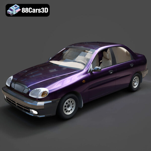 Daewoo Lanos 3D Model