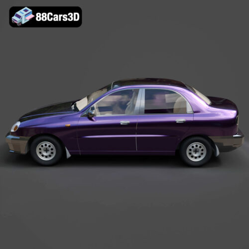 Daewoo Lanos-002 Daewoo Lanos 3D Model