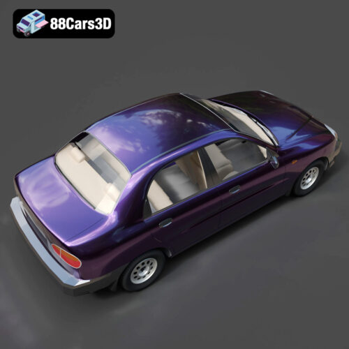 Daewoo Lanos-005 Daewoo Lanos 3D Model