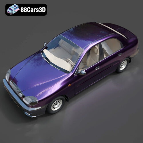 Daewoo Lanos-007 Daewoo Lanos 3D Model