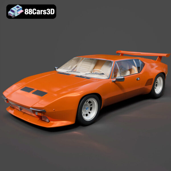 DeTomaso Pantera 1 3D Model