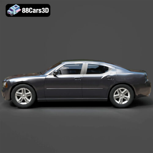 Dodge Charger-002 Dodge Charger 3D Model
